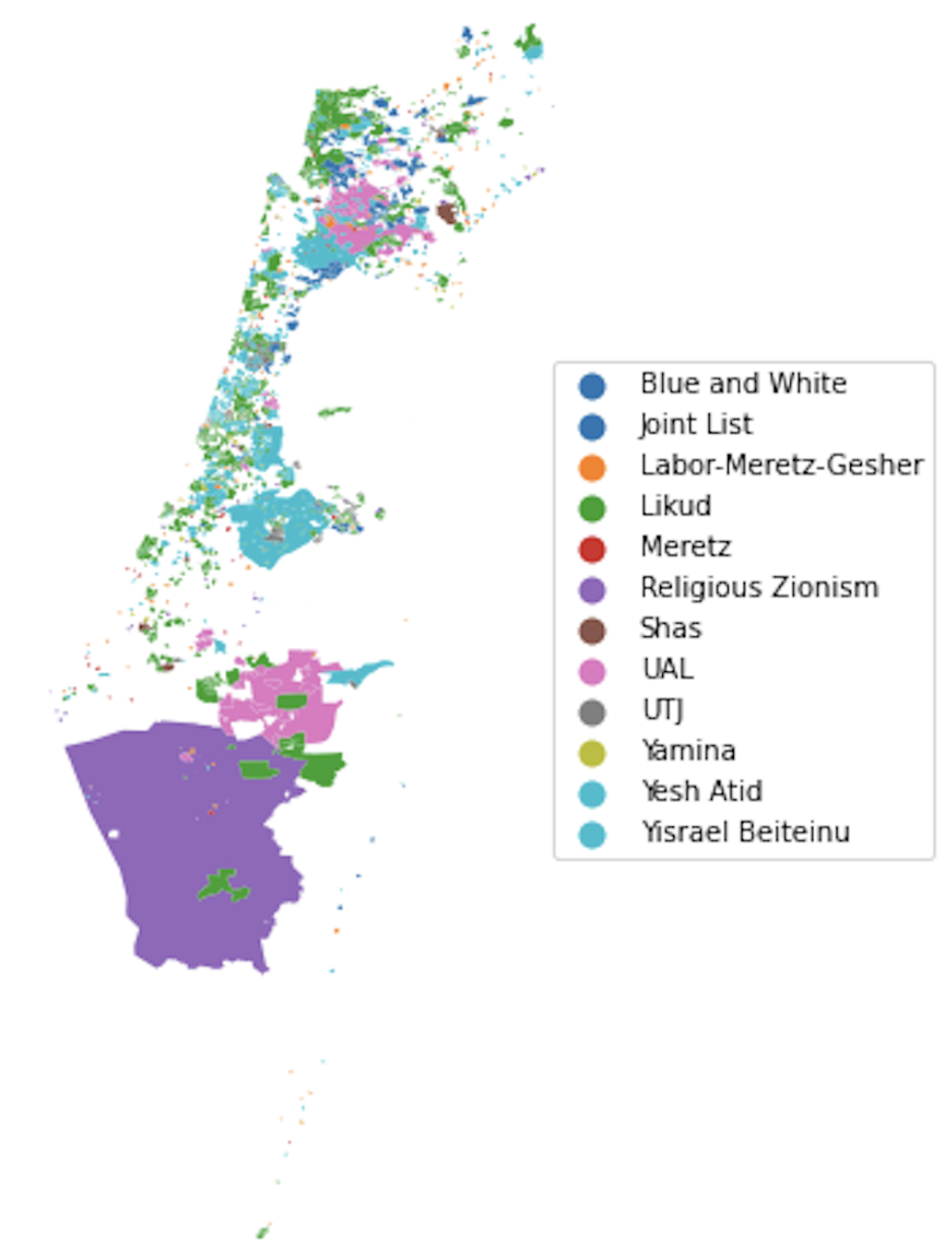 Statistical areas by population